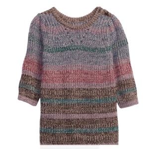 NWT Baby Gap Shaker-Stitch Sweater Dress 0-3 Months Baby Girl